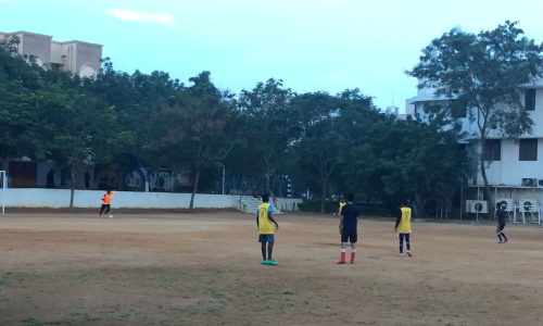 Football Match between IIIT-H and JBIT