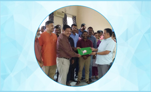 Mr. Balagangadharan superannuates
