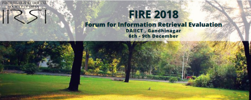 Forum for Information Retrieval Evaluation (FIRE 2...