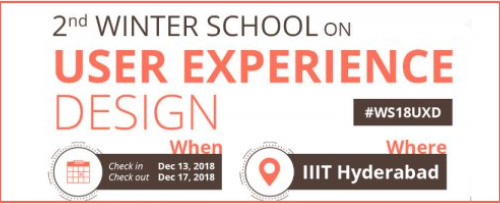 Winter School on User Experience Design