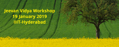 Jeevan Vidya Workshop