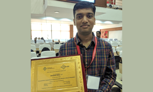 IIIT-H Alumnus Deepesh Data’s ACM India Doctoral...