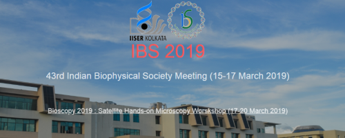Indian Biophysical Society Meeting (IBS-2019)