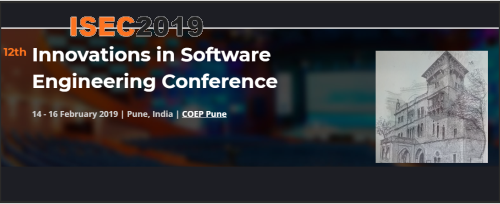 Innovations in Software Engineering Conference, IS...