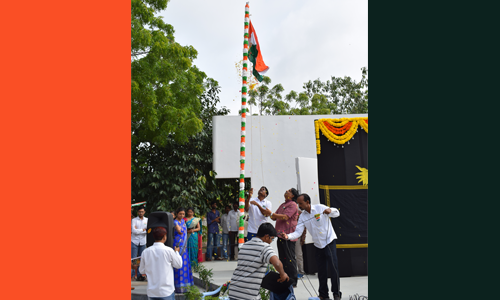 Independence Day Celebrations on Campus