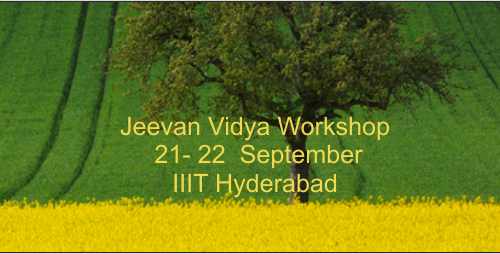 Jeevan Vidya Workshop