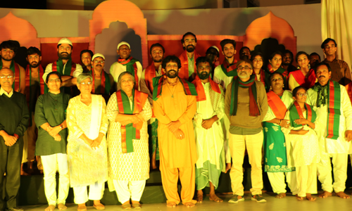 SLC hosts  SPIC MACAY Heritage Club’s Play 