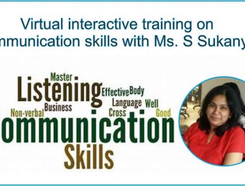 Virtual interactive training on communication skil...