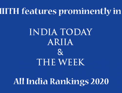 IIITH High in 2020 All India Rankings 