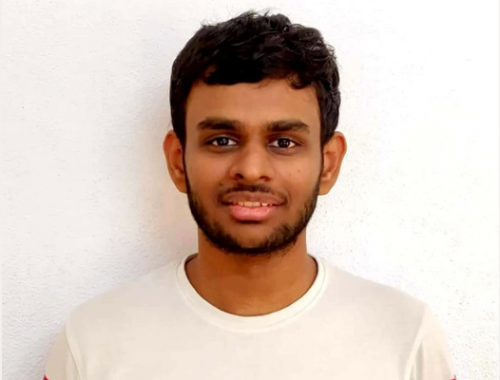 Siddhartha Laghuvarapu –  Dual Degree CNS