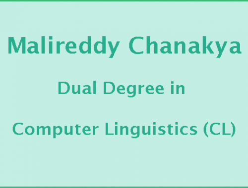 Malireddy Chanakya – Dual Degree CL