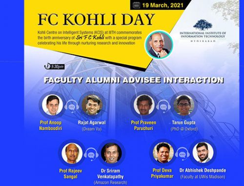 Sri F C Kohli Day  