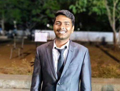 Vangooru Srujay Reddy –  Dual Degree  EH