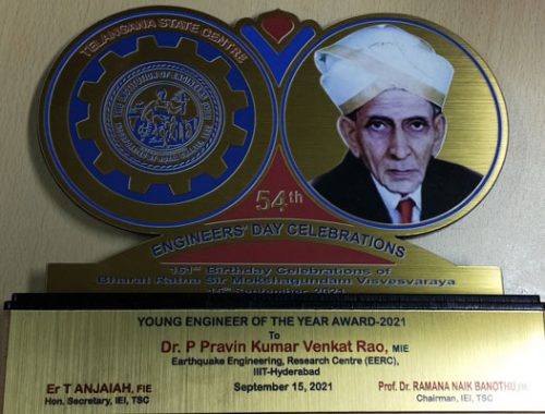 Young Engineer of the Year Award 2021 