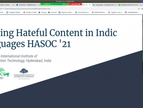 Precog team ranked third at FIRE-2021