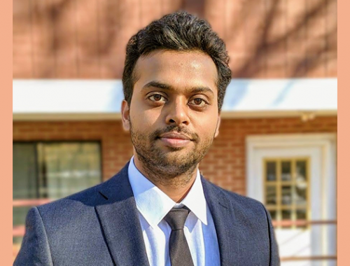 Sarvesh Thakur awarded Kohli Research Fellowship