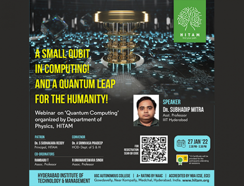 Webinar on Quantum Computation