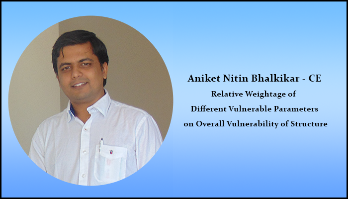 Aniket Nitin Bhalkikar – Civil Engineering