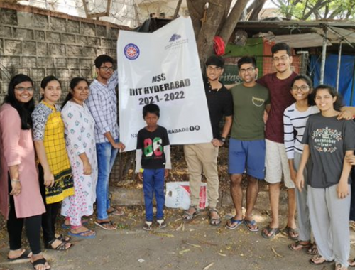 Cloth donation drive