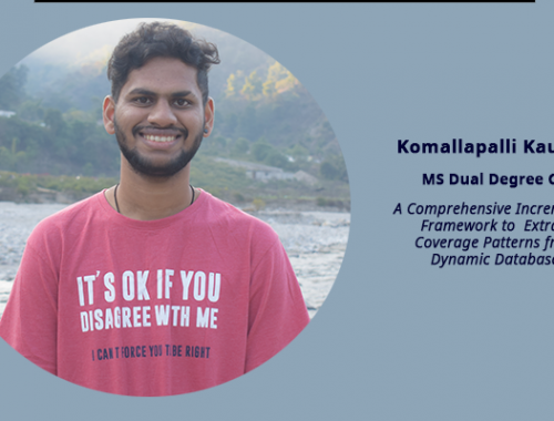 Komallapalli Kaushik – Dynamic Databases