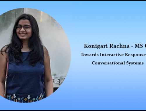 Konigari Rachna – Conversational Systems