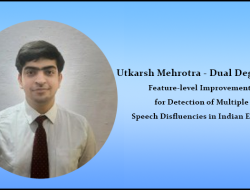 Utkarsh M – Multiple Speech Disfluencies