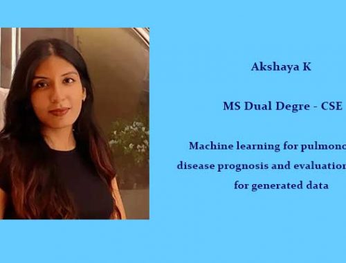 Akshaya K – ML for Pulmonology disease