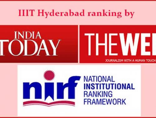 IIITH rankings by India Today, The Week and NIRF