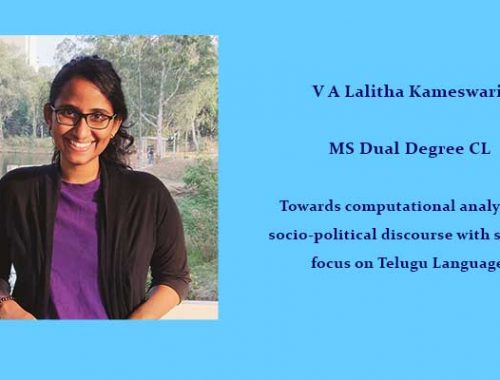 V A L Kameswari – Socio-political discourse