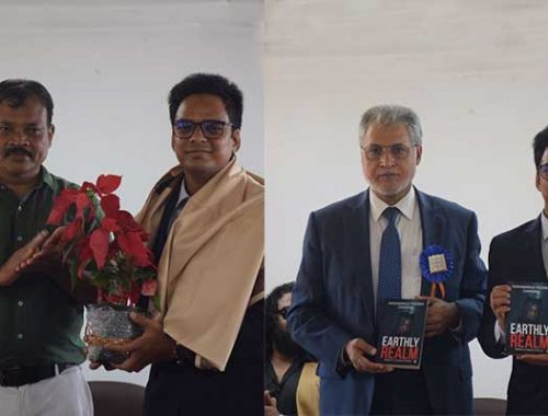 Poorna Chandra’s book Earthly Realm launched