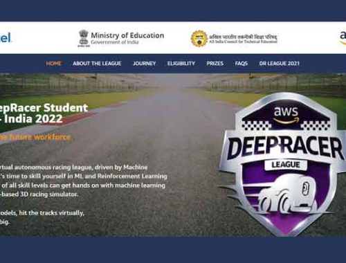 AWS deepRacer student league 2022