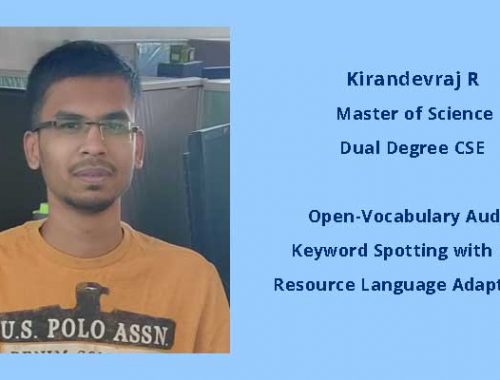 Kirandevraj R – Audio Keyword Spotting
