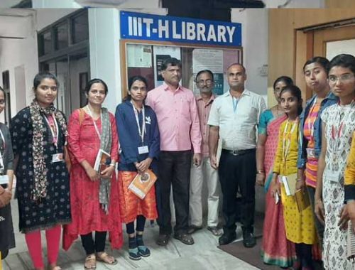 MLlS students from AWUV visit IIITH