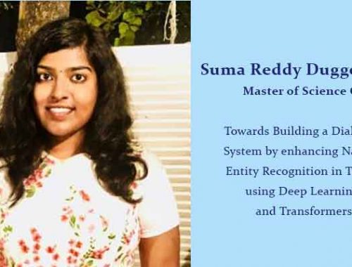 Suma Reddy D – Building a Dialogue System