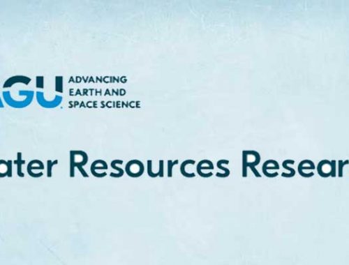 Water Resources Research Journal