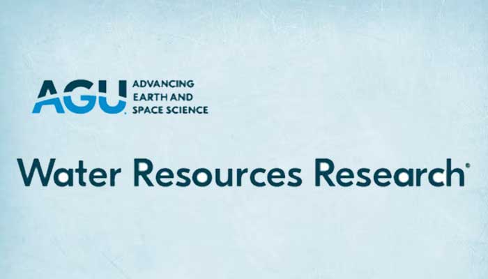 research papers on water resources