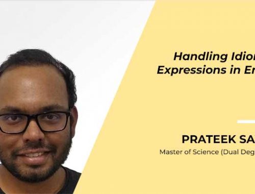 Prateek Saxena – Idiomatic Expressions