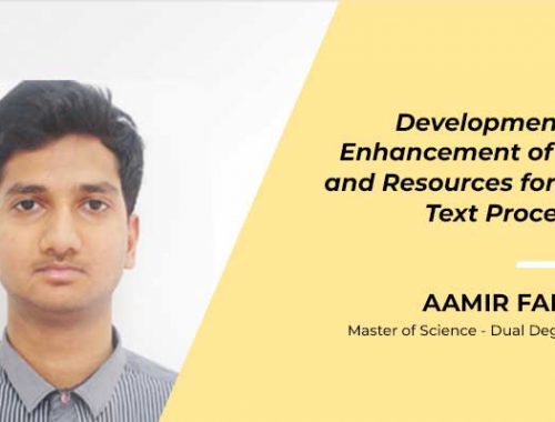 Aamir Farhan – Urdu Text Processing