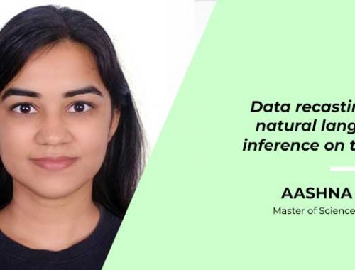 Aashna Jena – Data Recasting