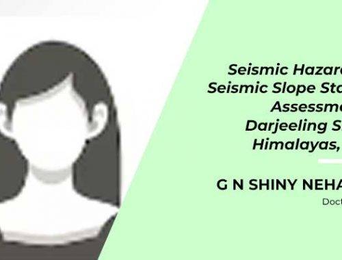 G N S Neharika – Seismic Hazard & Slope...