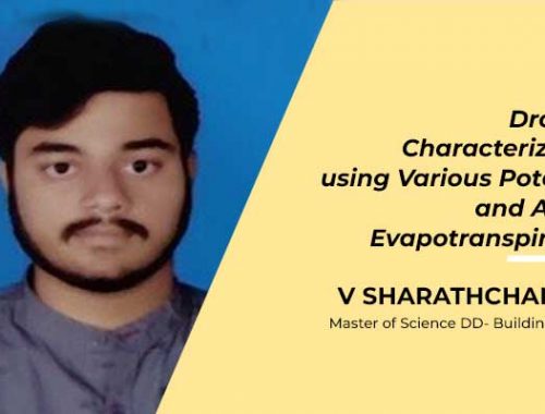 V Sharathchandra – Drought Characterization