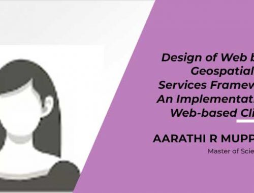 Aarathi R M – Web-based Climate Services