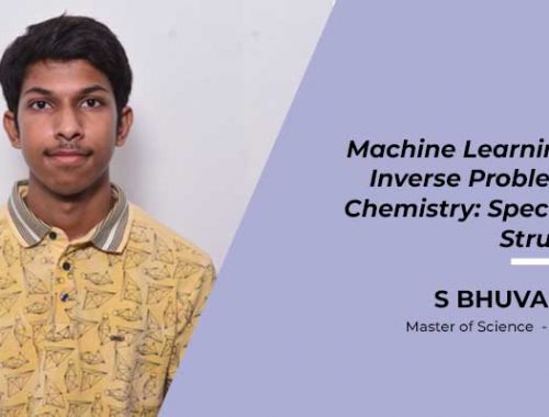 S Bhuvanesh –  Inverse Chemistry Problems