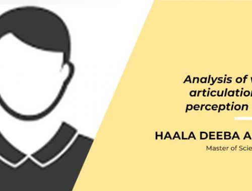 H D Abbas – Analysis of Vowel Articulation &...