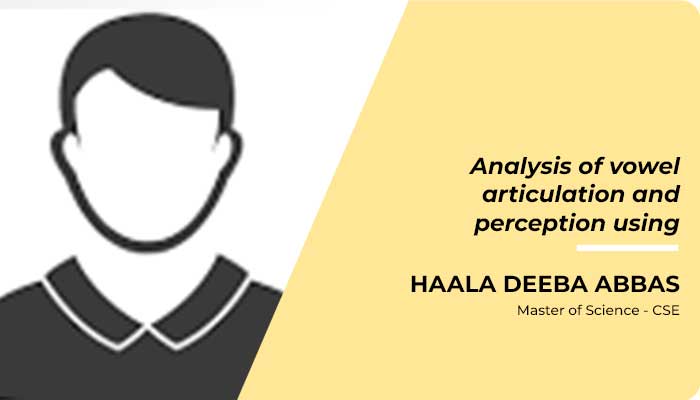 H D Abbas – Analysis of Vowel Articulation &...