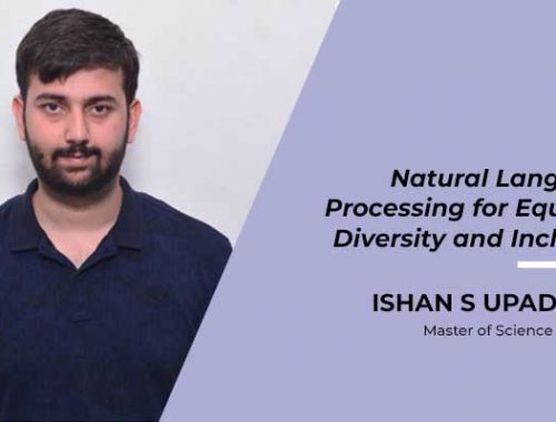 Ishan S U – Natural Language Processing