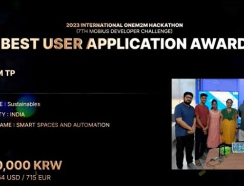 Award at KETI hackathon 2023