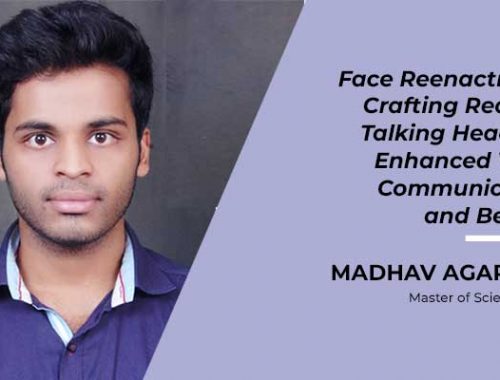 Madhav Agarwal – Face Re-enactment