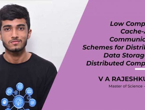 V A R Kumar – Cache-Aided Communication