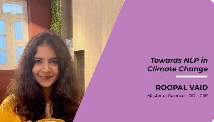 Roopal Vaid – NLP in Climate Change